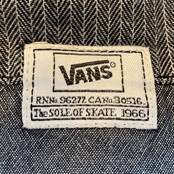 Vans Mens Shirt Size XL Long Sleeve Button Up Two-Tone Casual Travel Classic - Picture 6 of 8